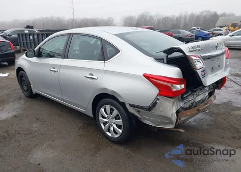 2016 Nissan Sentra Sv z USA, uszkodzony, nr VIN 3N1AB7AP0GL679335
